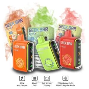 【16種口味】Geek Bar Pulse Vape小火箭一次性電子煙 #人氣爆款#15000口