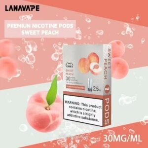 水蜜桃|Lana煙蛋 水果風味 適配一代主機